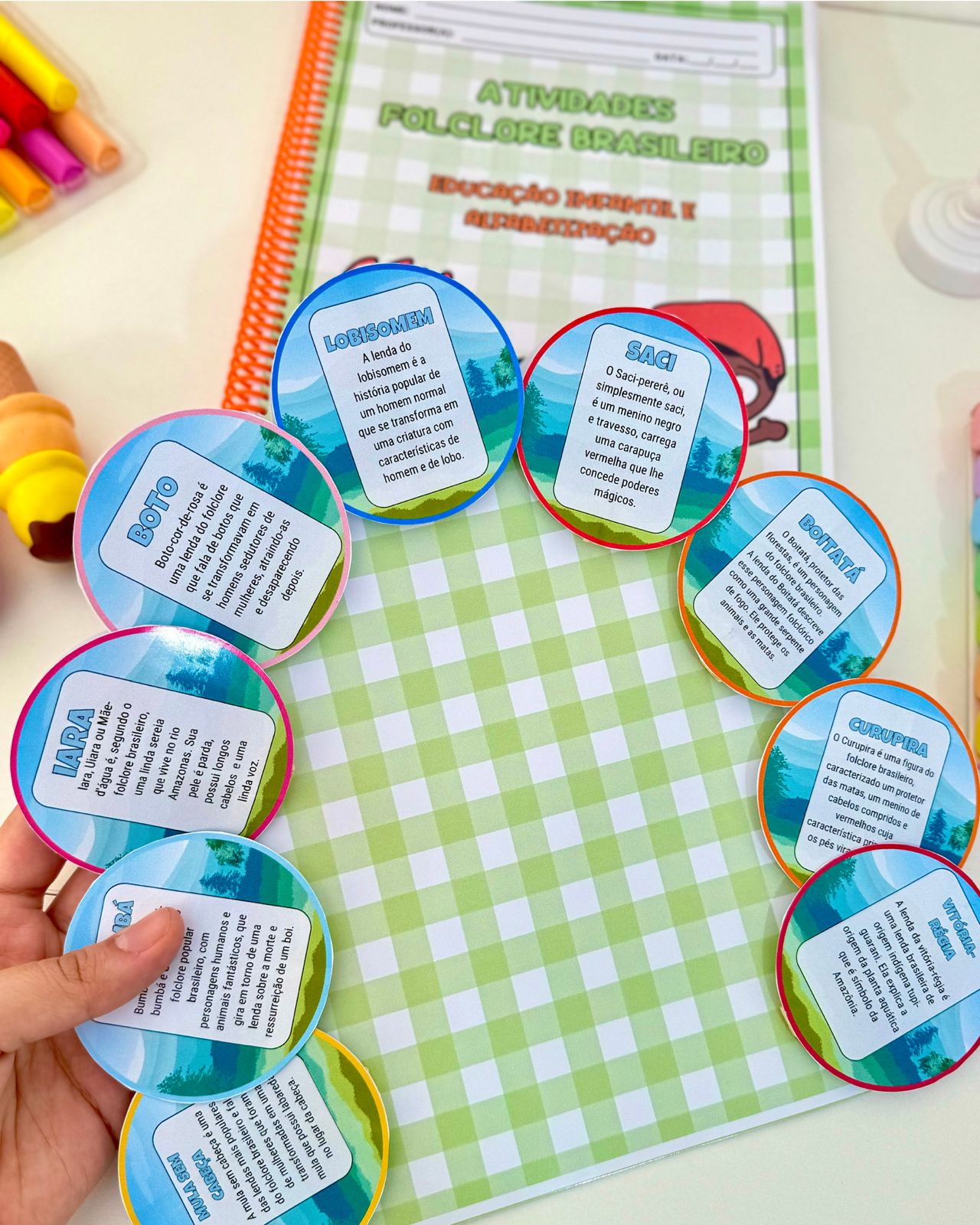 Atividades e Luva Lendas do Folclore - Imagem 3