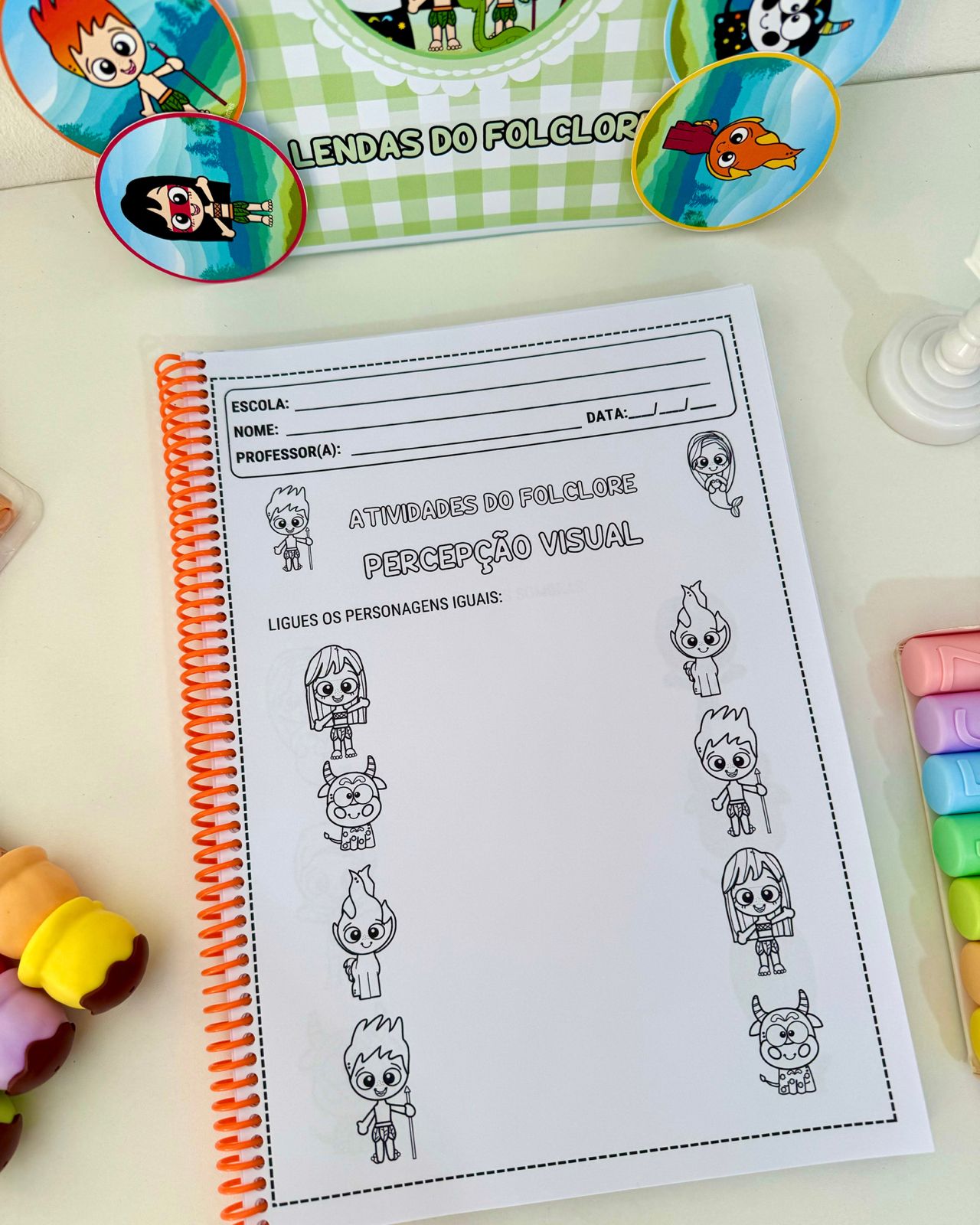 Atividades e Luva Lendas do Folclore - Imagem 13