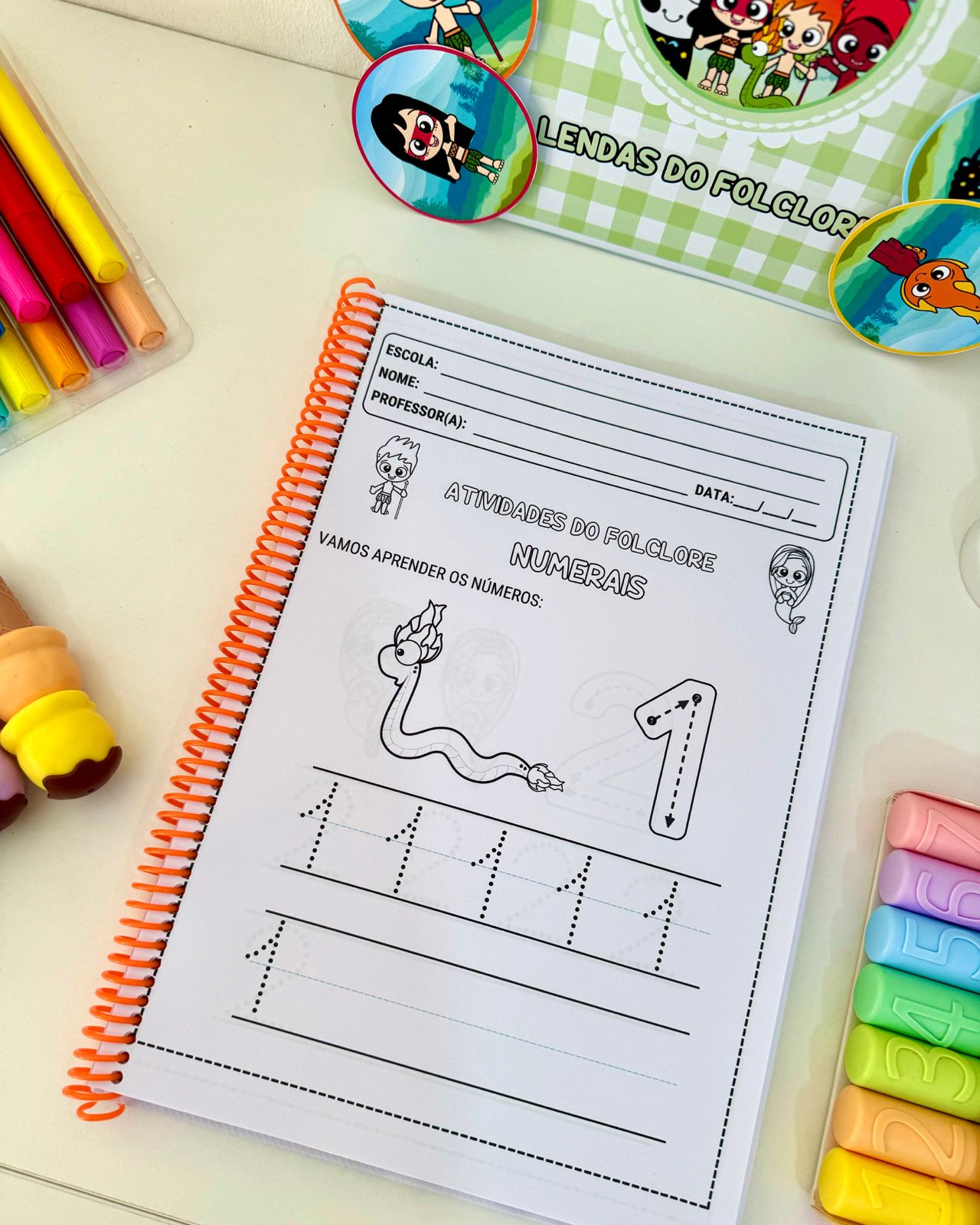 Atividades e Luva Lendas do Folclore - Imagem 12