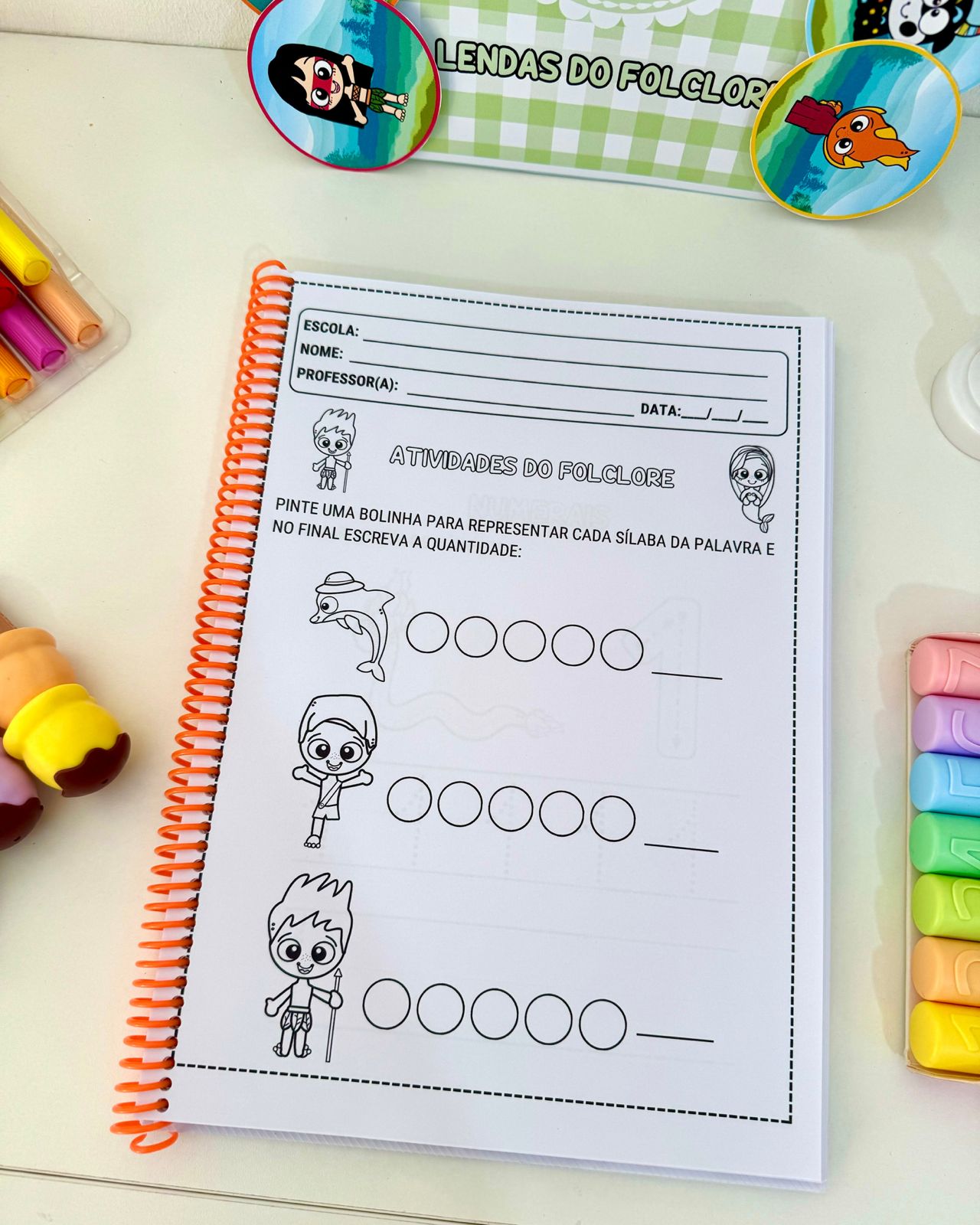 Atividades e Luva Lendas do Folclore - Imagem 10