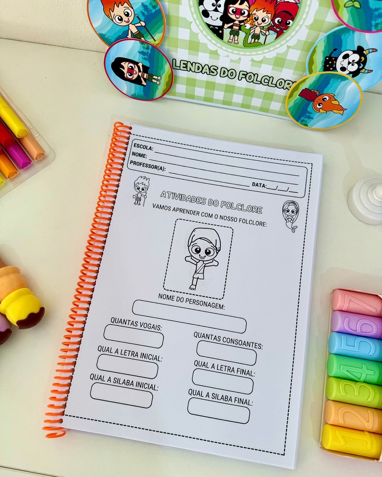 Atividades e Luva Lendas do Folclore - Imagem 9