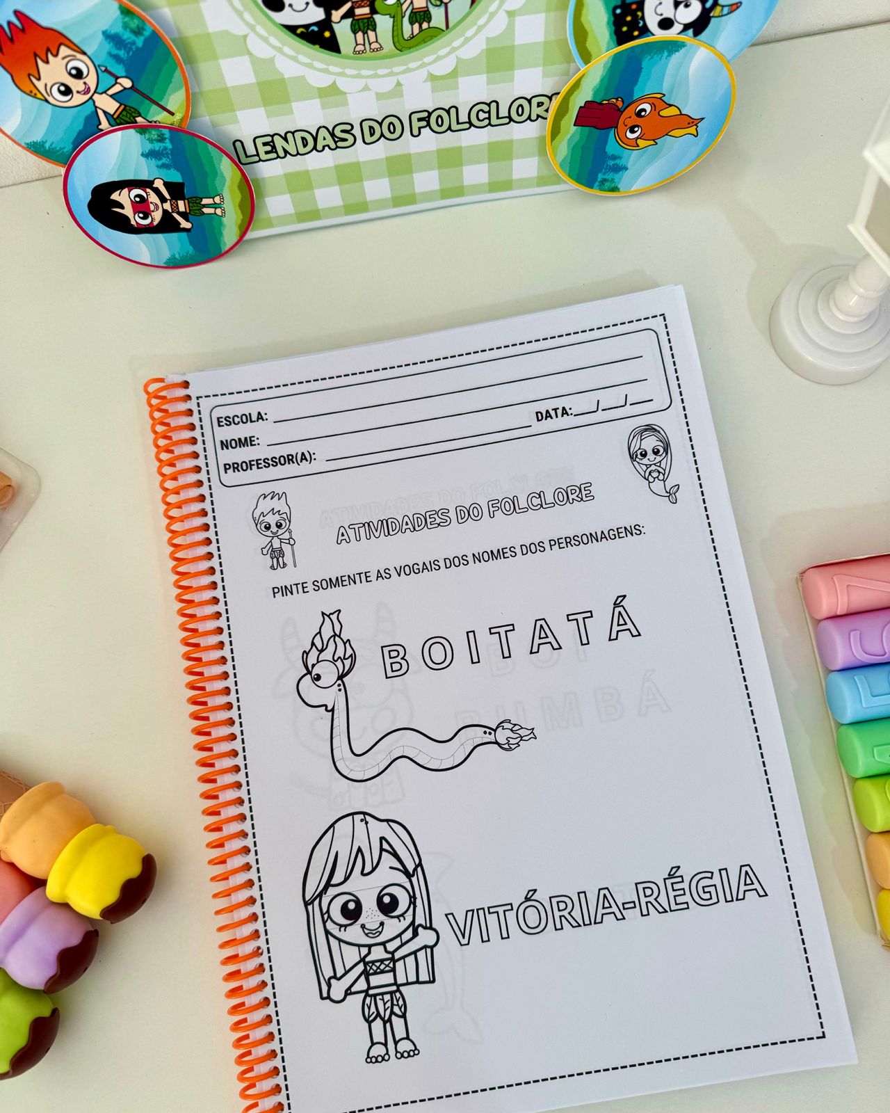 Atividades e Luva Lendas do Folclore - Imagem 5