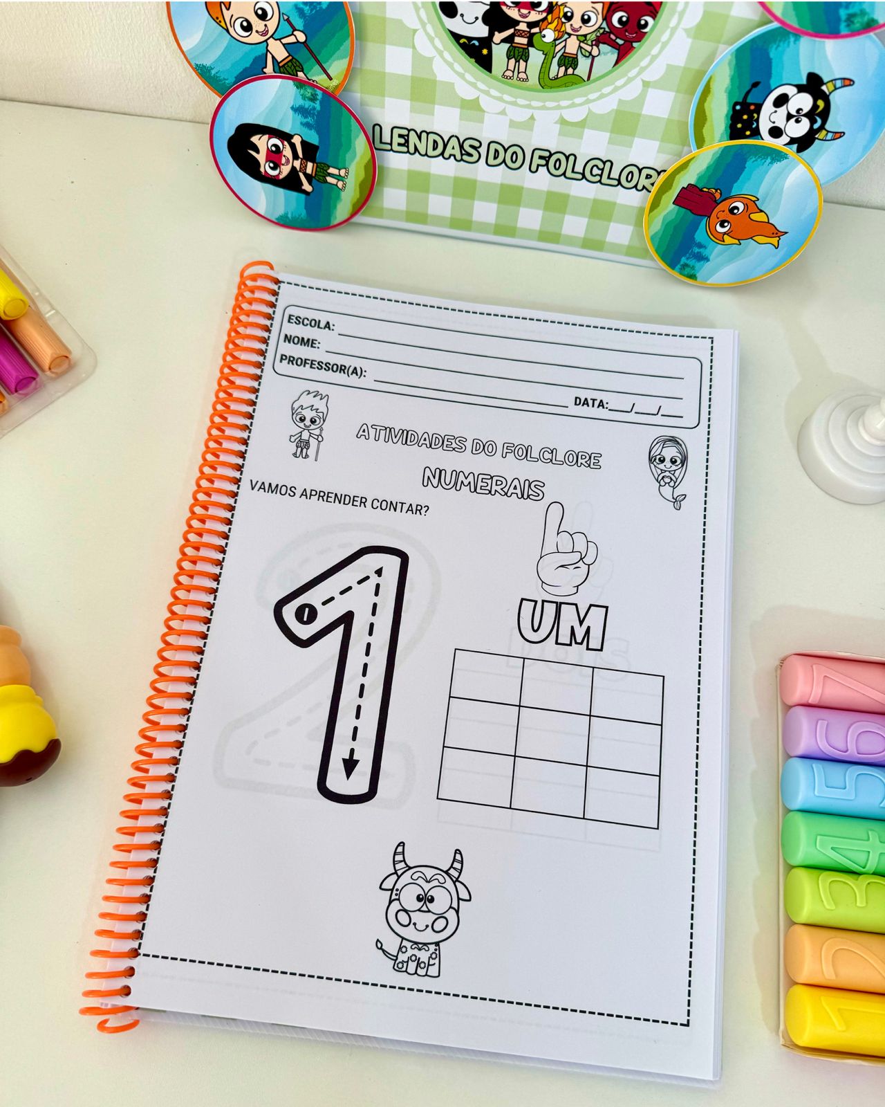 Atividades e Luva Lendas do Folclore - Imagem 6