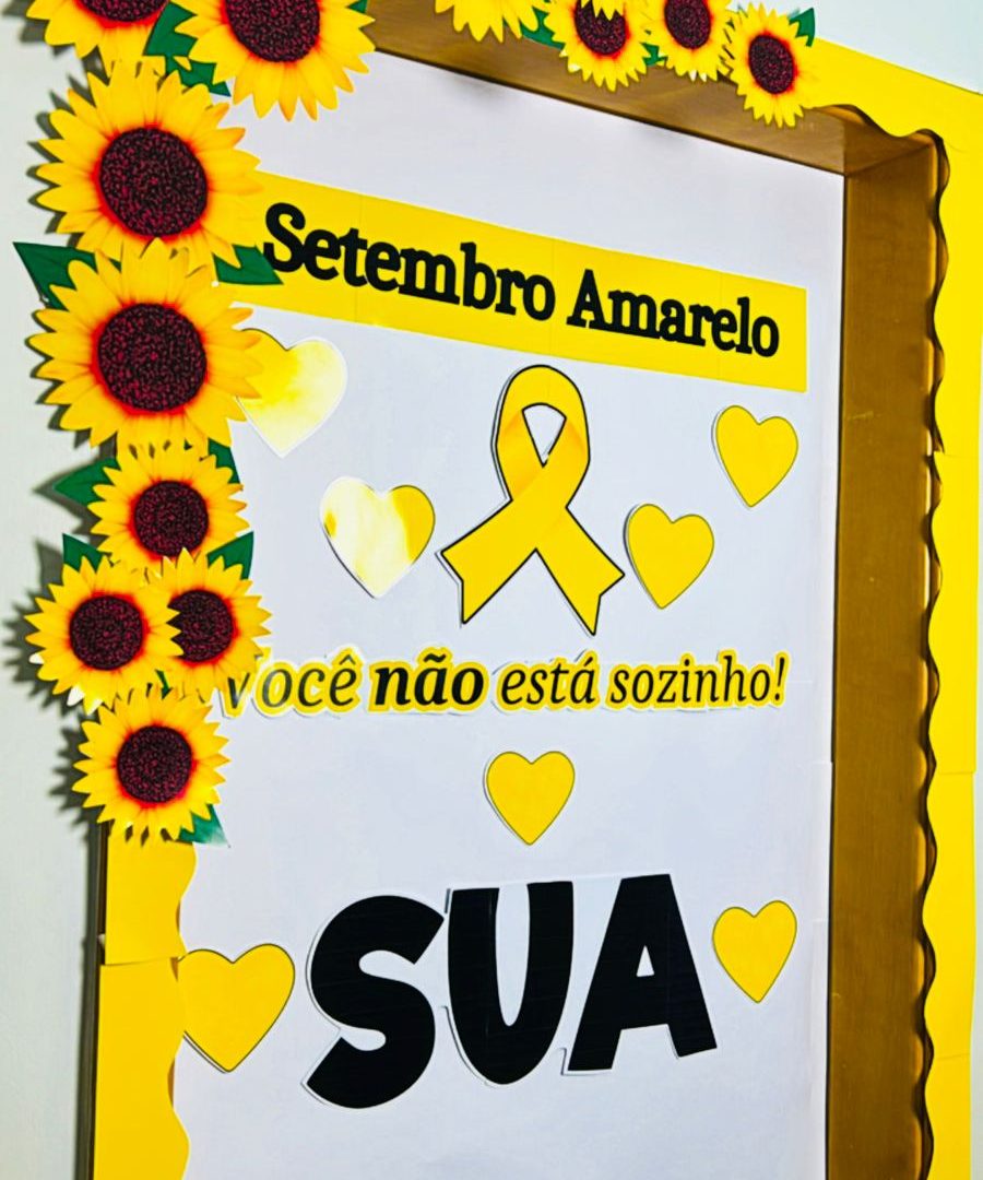 Painel de porta - Setembro Amarelo