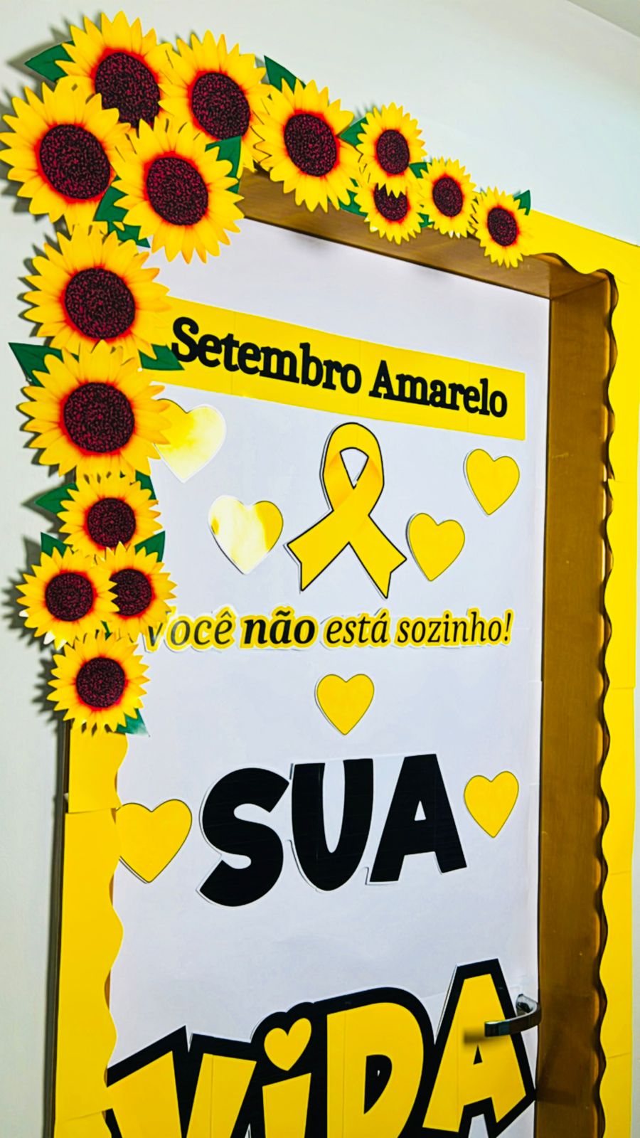 Painel de porta - Setembro Amarelo