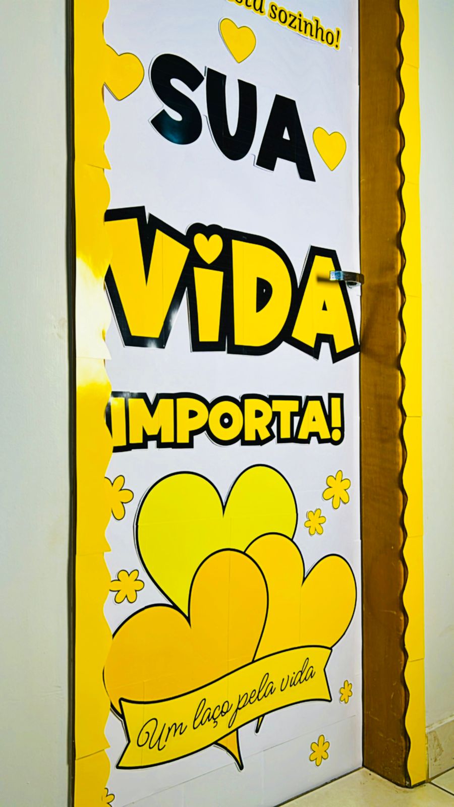 Painel de porta - Setembro Amarelo - Imagem 2