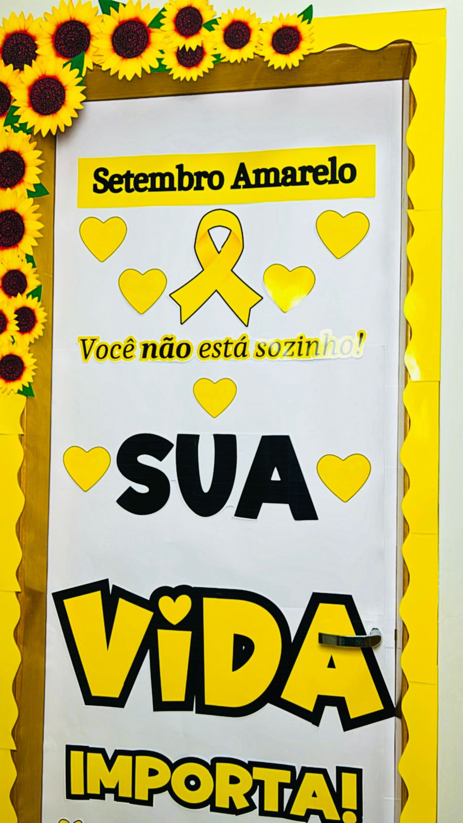 Painel de porta - Setembro Amarelo - Imagem 5
