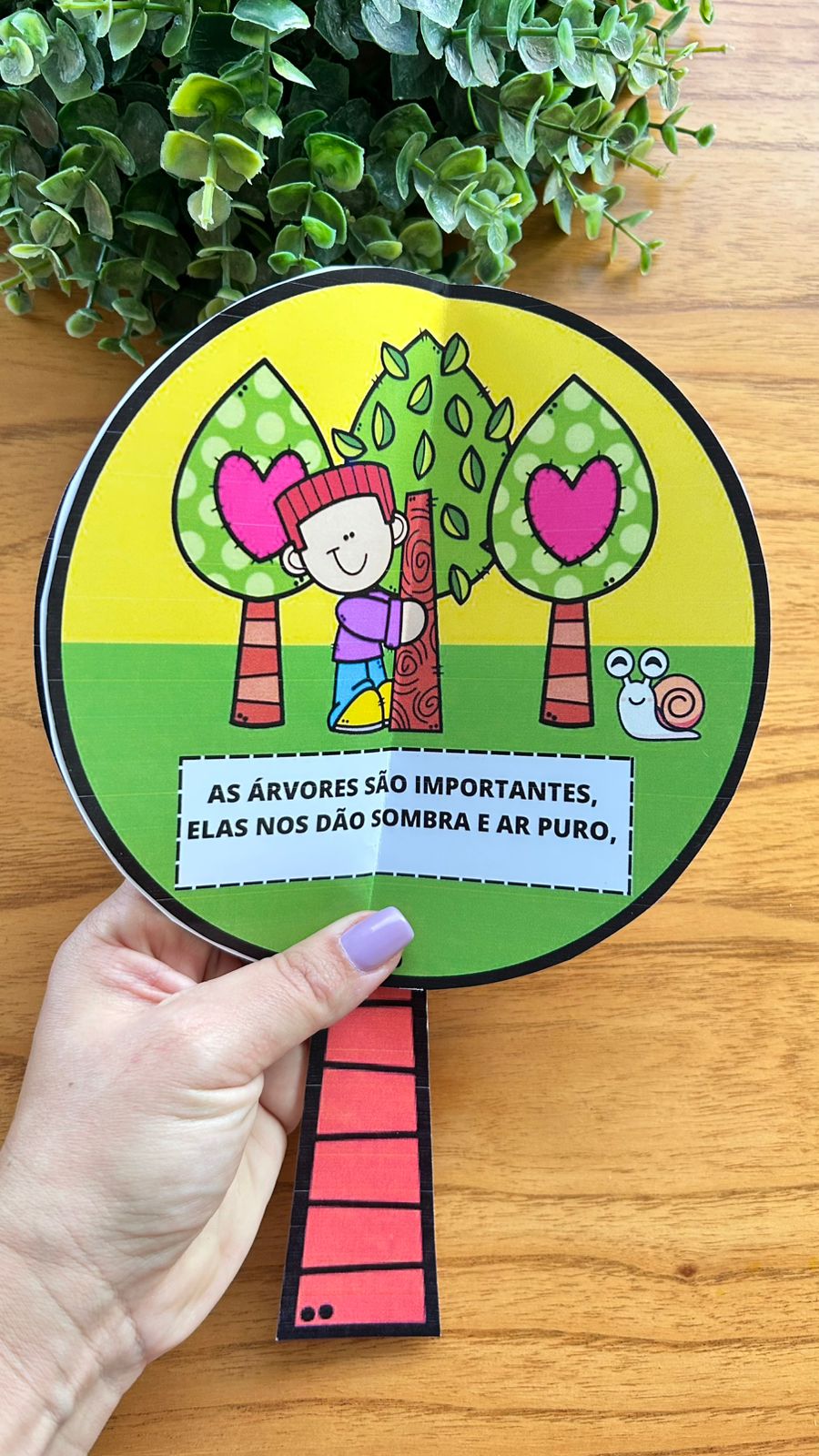 Painel de porta Dia da árvore - Imagem 13