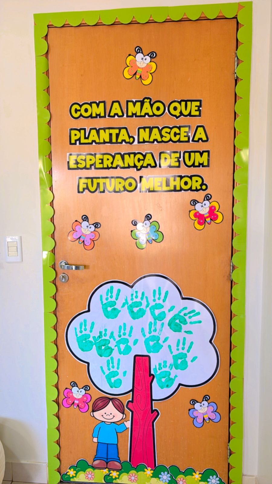 Painel de porta Dia da árvore - Imagem 11