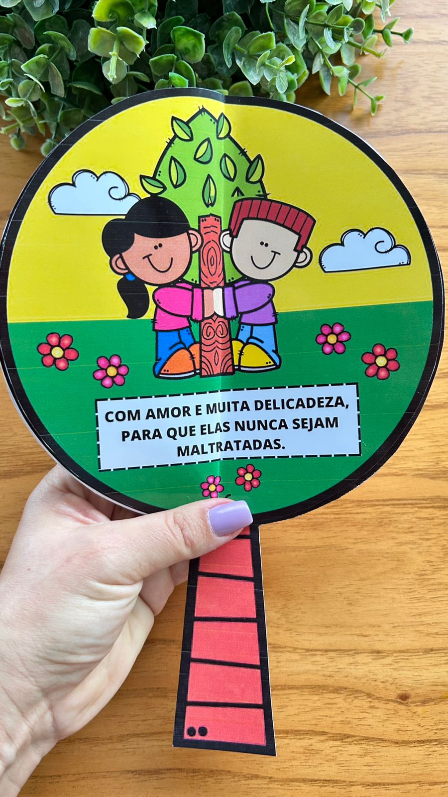 Painel de porta Dia da árvore - Imagem 8