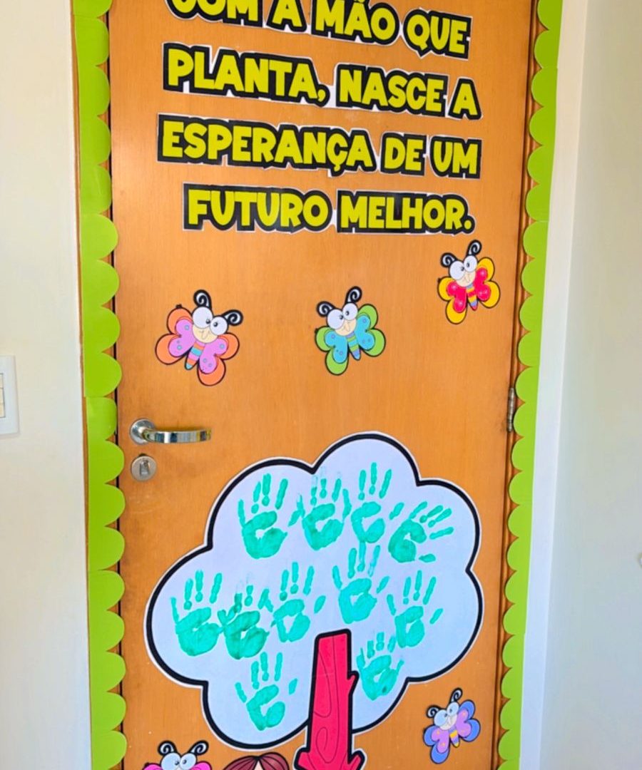 Painel de porta Dia da árvore