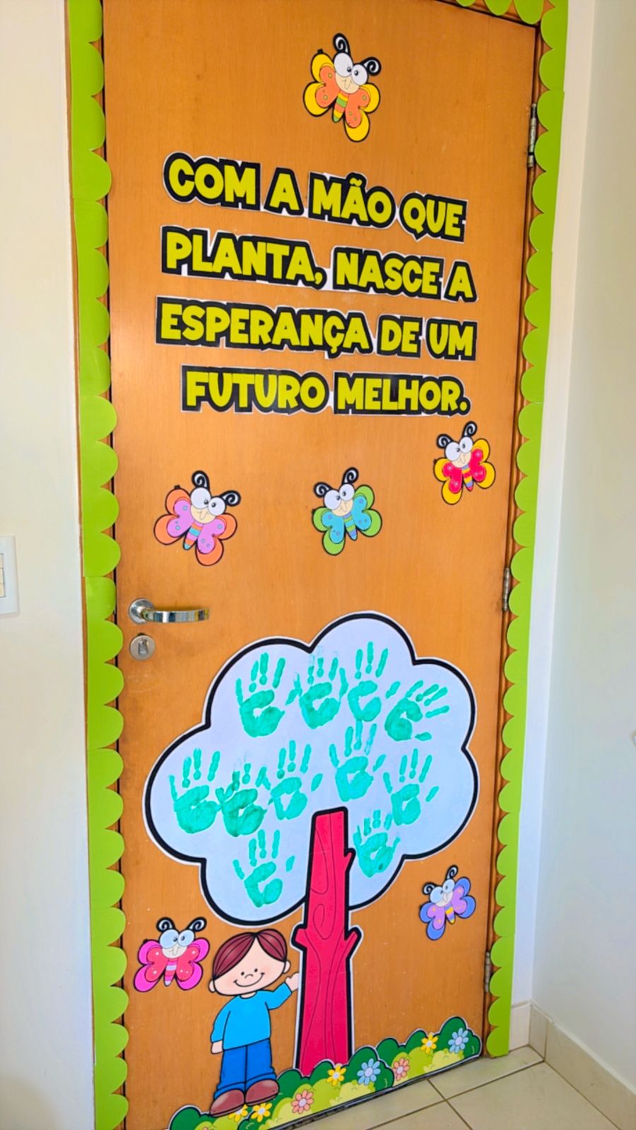 Painel de porta Dia da árvore