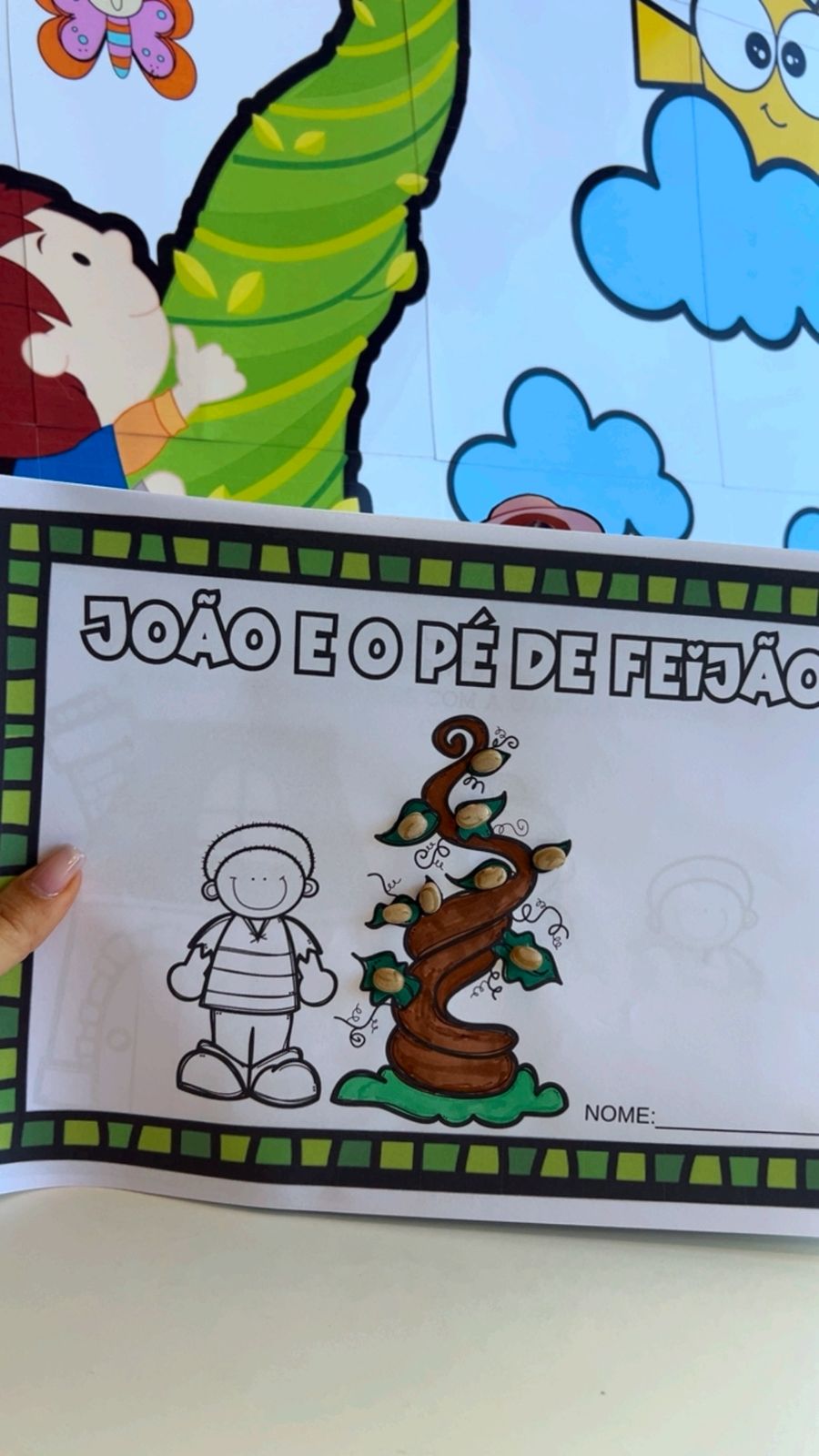Kit João e o pé de feijão - Imagem 3