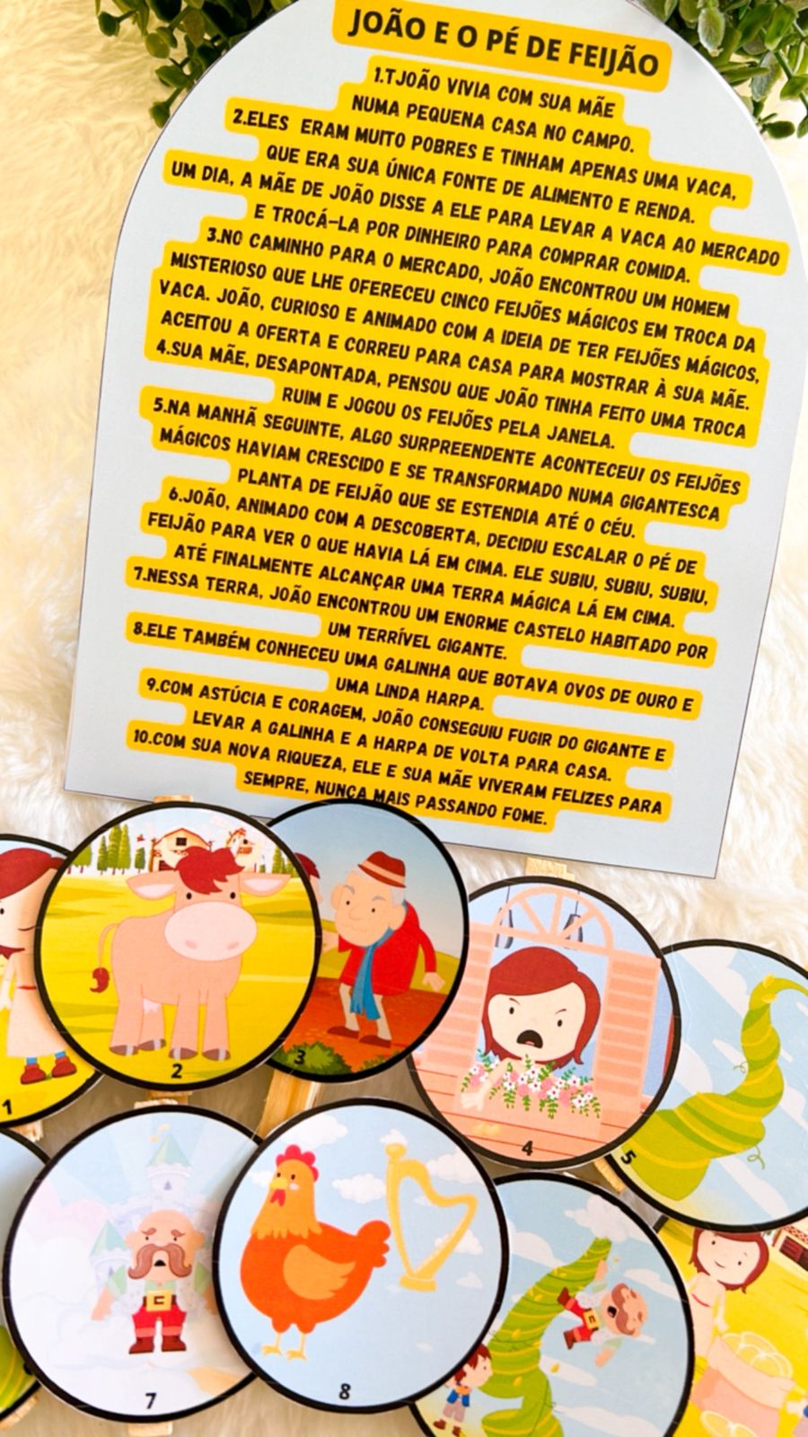 Kit João e o pé de feijão - Imagem 11