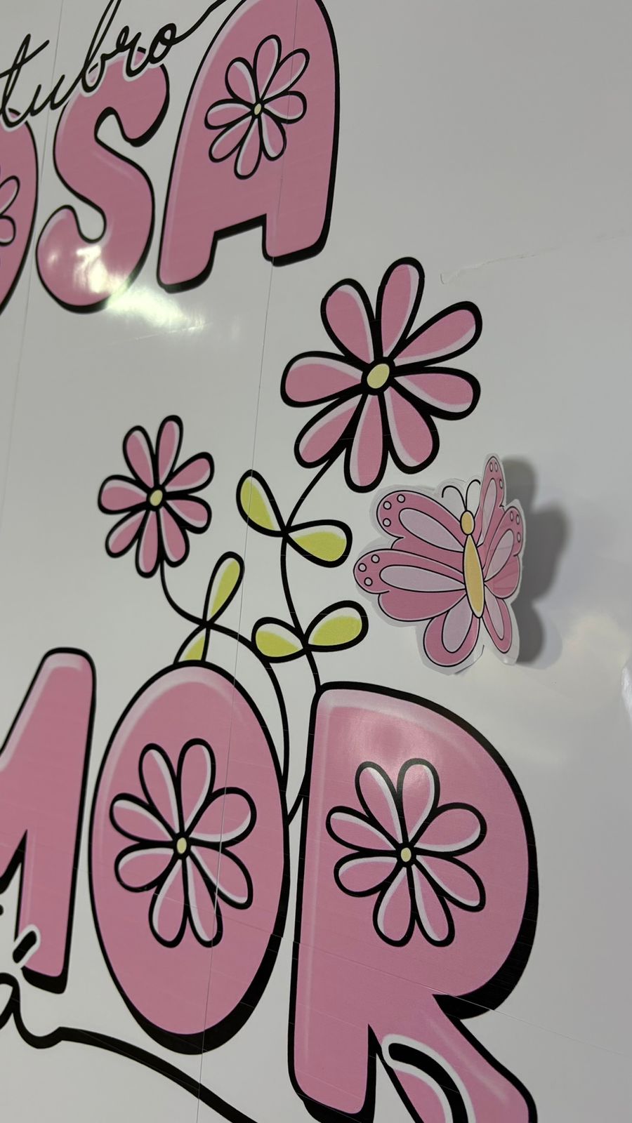 Painel de porta Outubro Rosa - Imagem 4