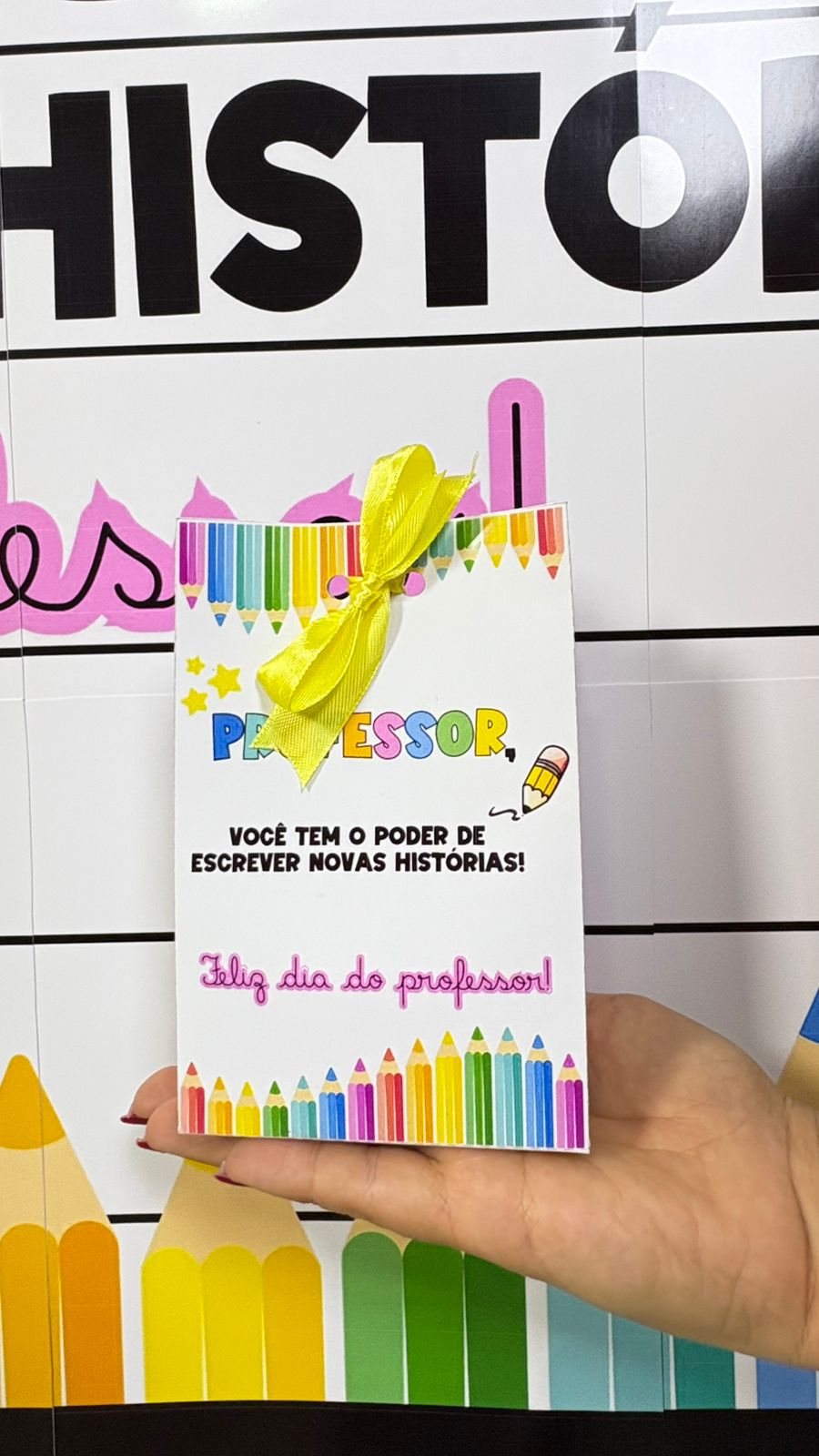 Painel + brindes, dia do Professor - Imagem 7