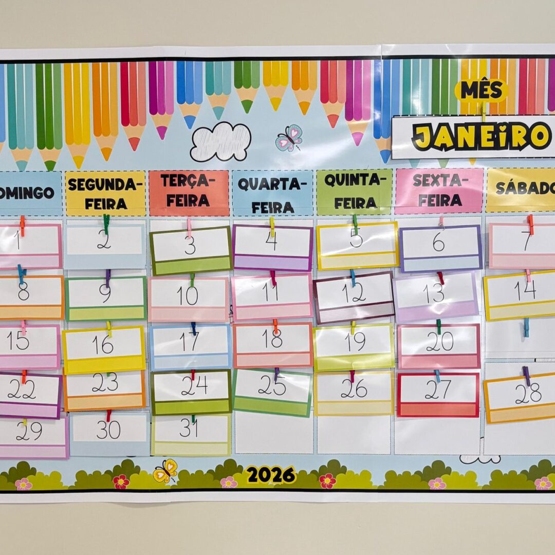 Calendário Interativo 2026