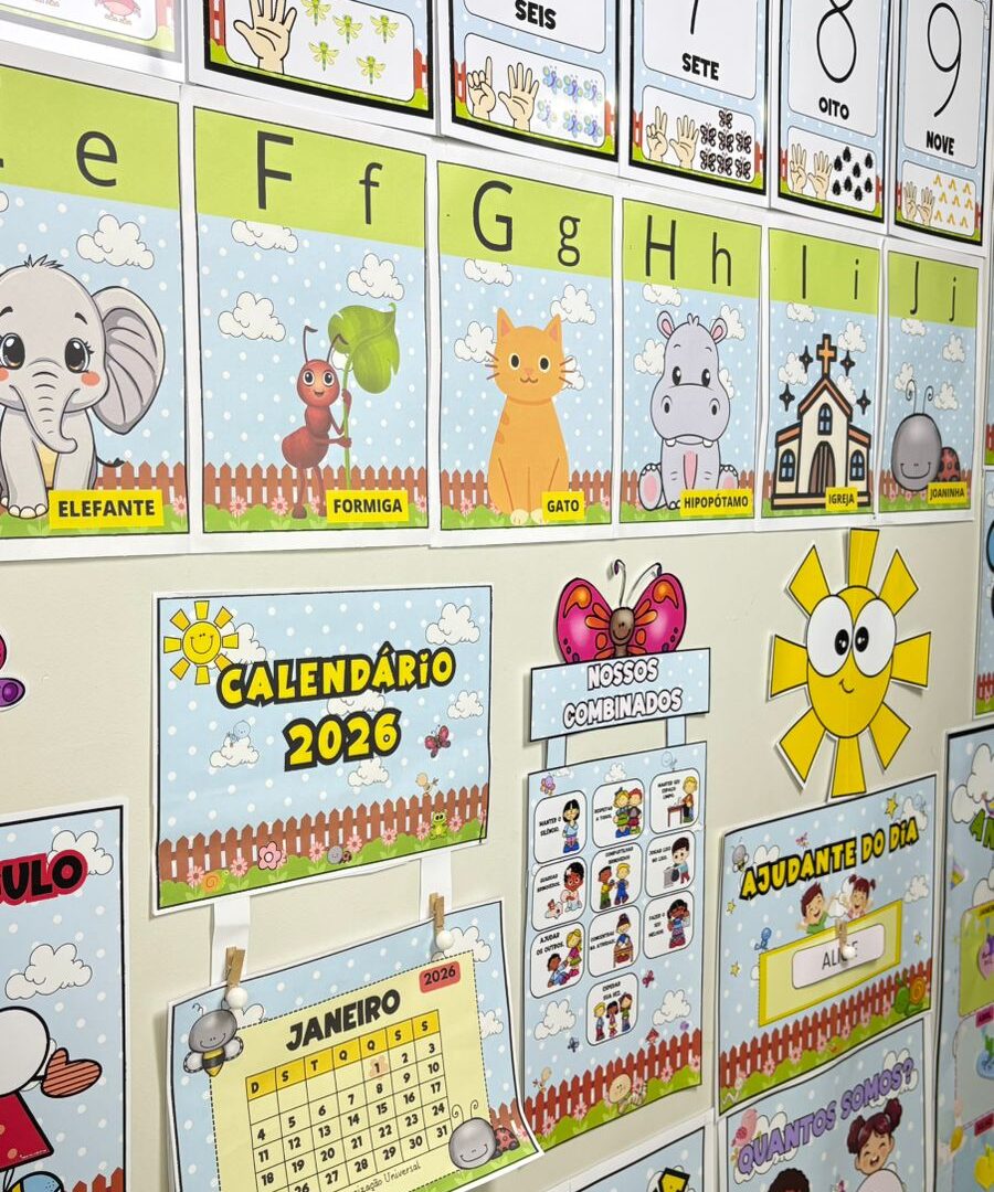 Kit Básico de Decoração de Sala – Tema Jardim