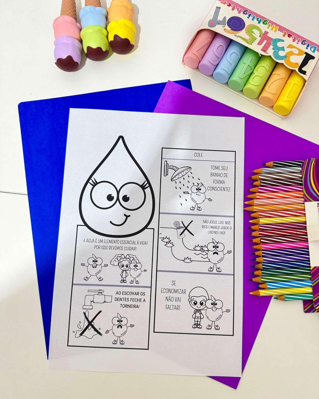 Kit Artes - Dia da Água - Imagem 6