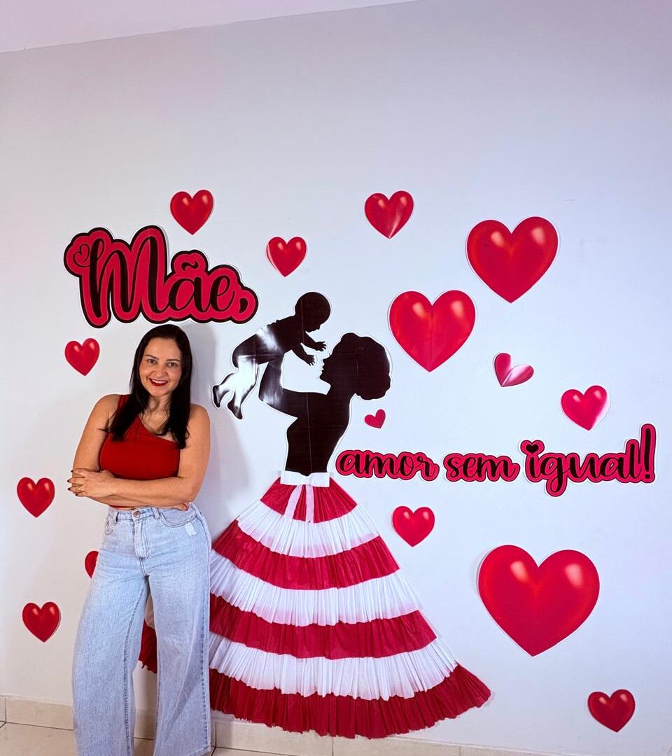 Painel: "Mãe, amor sem igual"🌹
