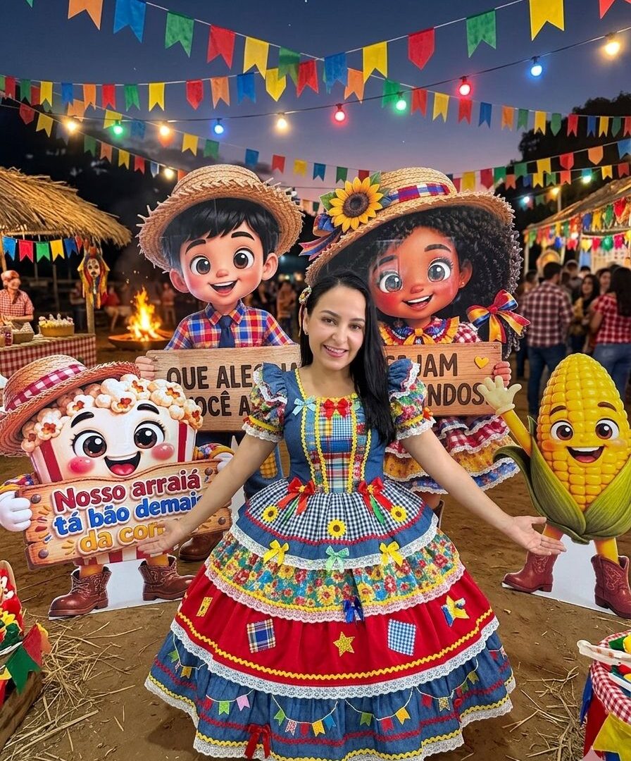 Tótens Gigantes Para Festa Junina