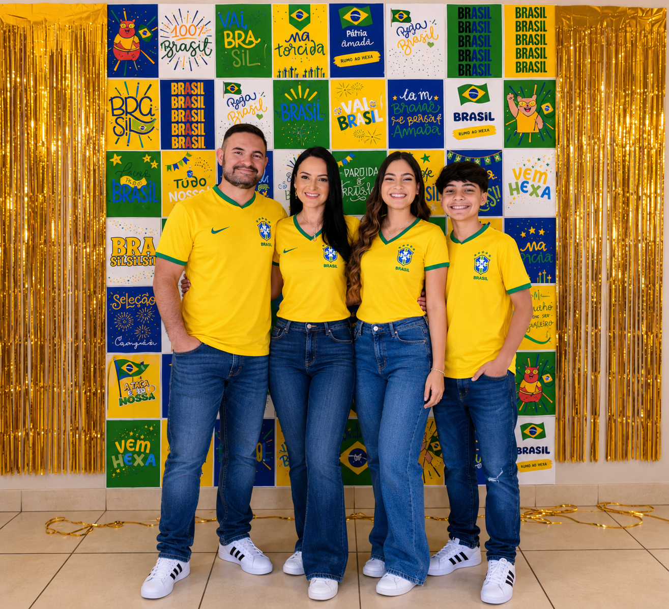 Painel Para Fotos Copa do Mundo 2026 + Tótens de Brindes - Imagem 6