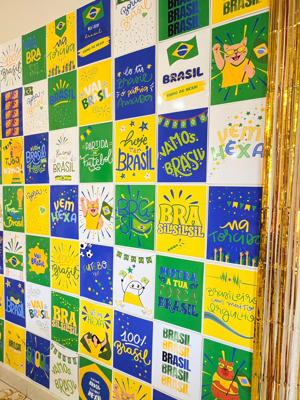 Painel Para Fotos Copa do Mundo 2026 + Tótens de Brindes - Imagem 3