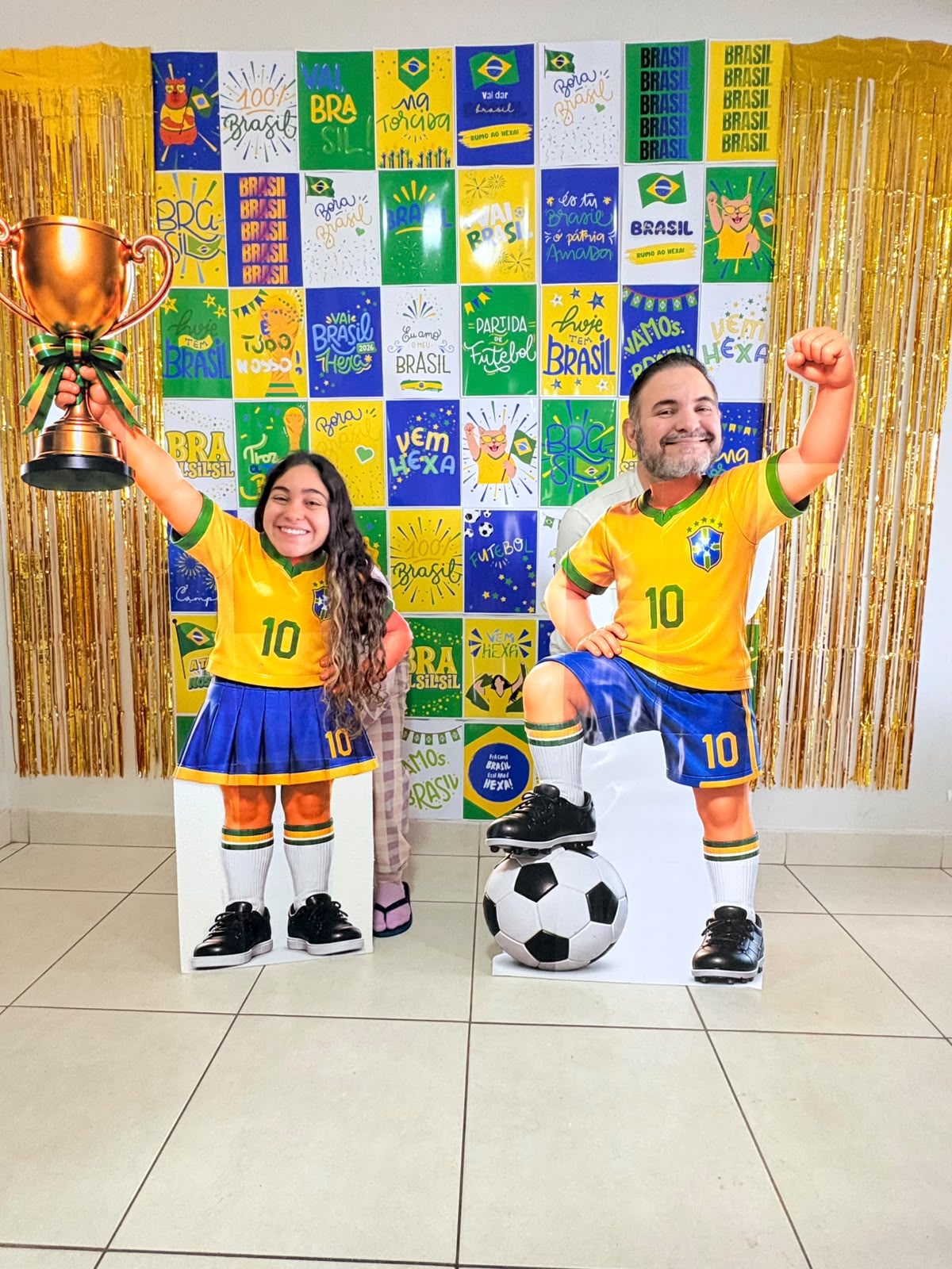 Painel Para Fotos Copa do Mundo 2026 + Tótens de Brindes - Imagem 4