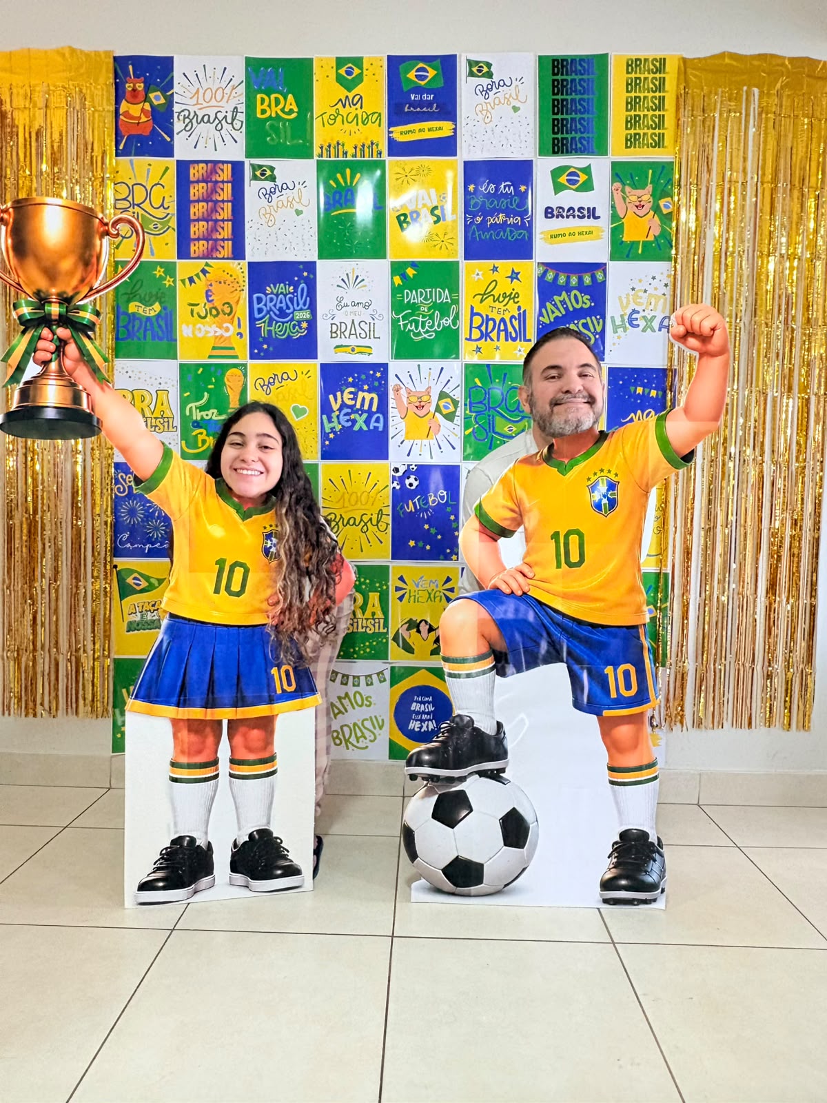 Painel Para Fotos Copa do Mundo 2026 + Tótens de Brindes - Imagem 2