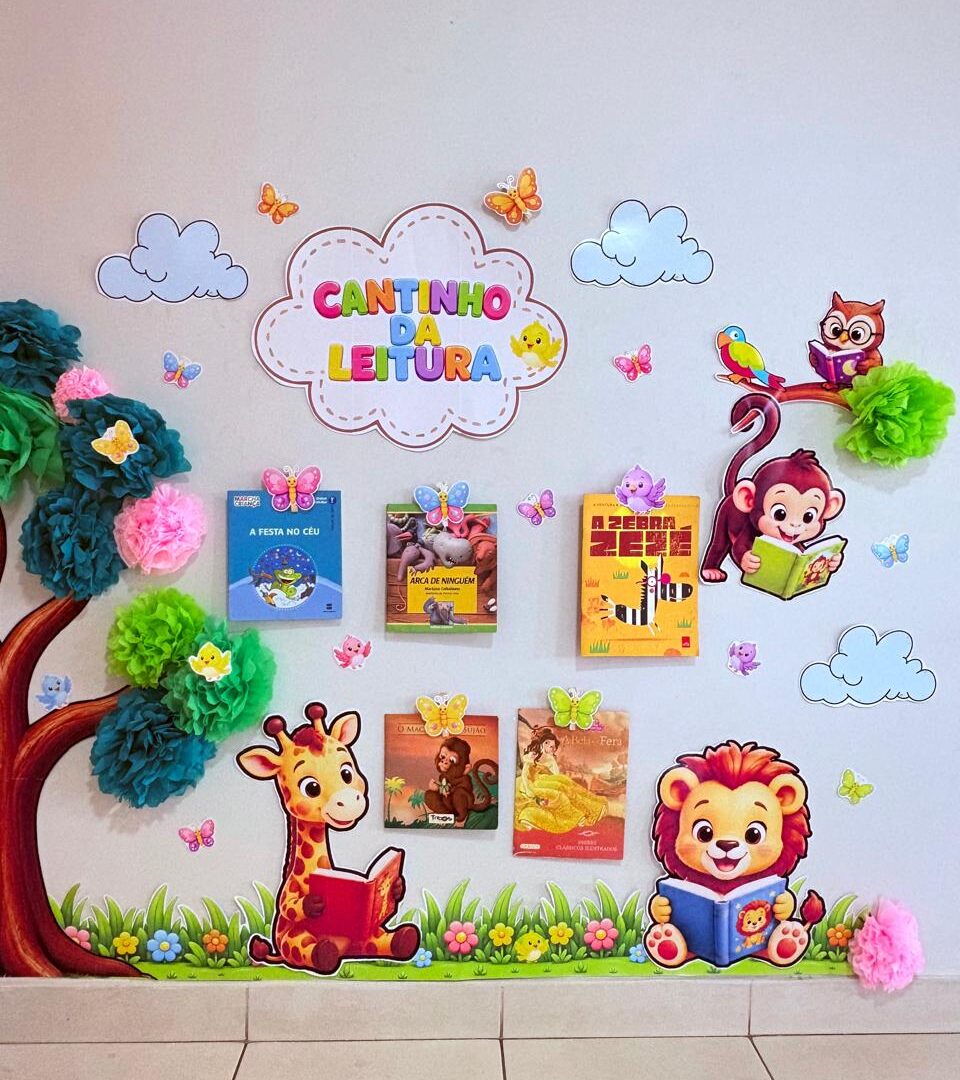 Painel Encantado – Cantinho da Leitura