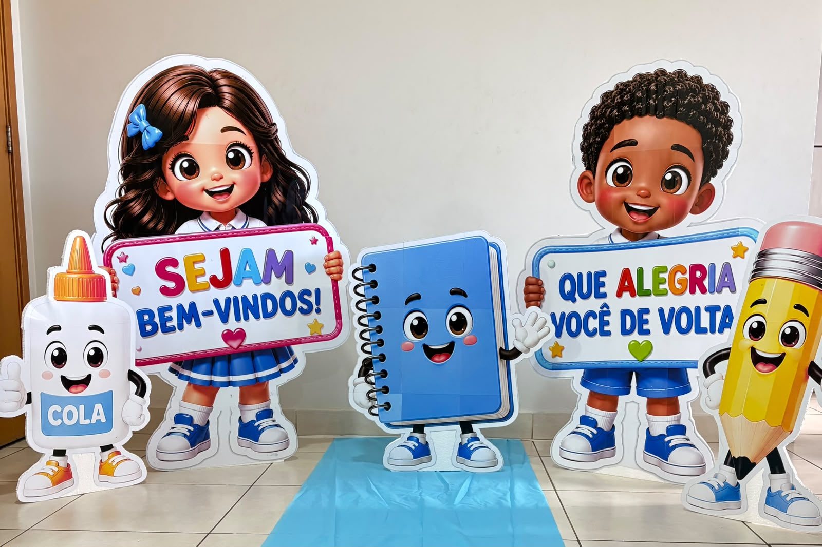 Tótens Gigantes Boas-Vindas Escola Encantada - Imagem 3