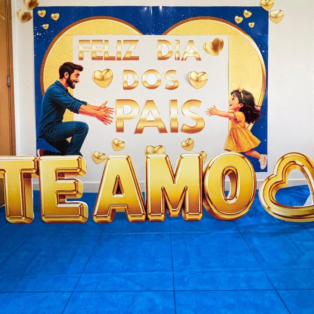 Painel Premium Dia dos Pais – Te Amo, Pai!
