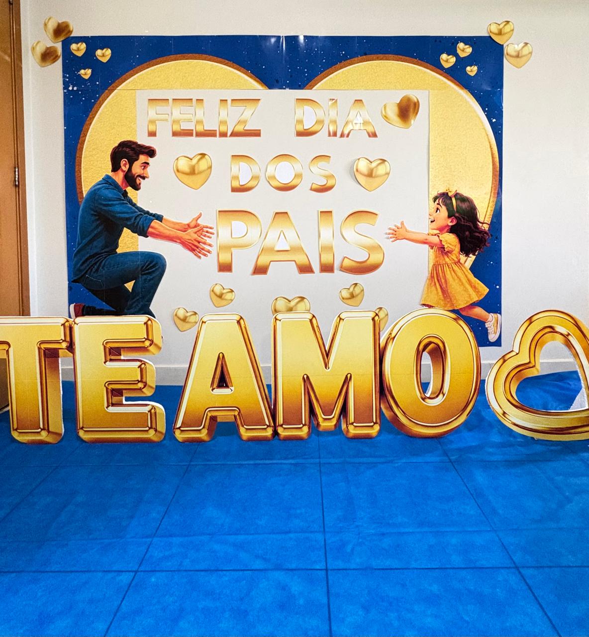 Painel Premium Dia dos Pais – Te Amo, Pai!