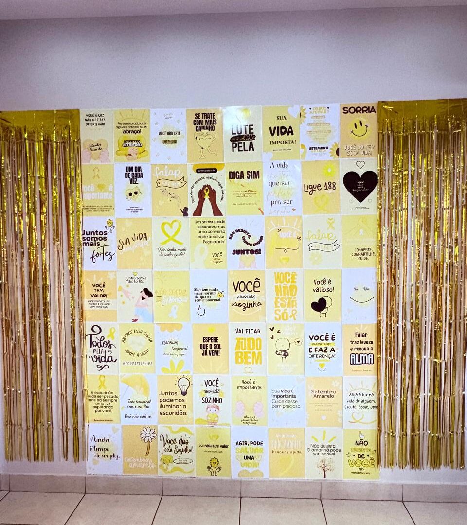 Painel Foto Setembro Amarelo