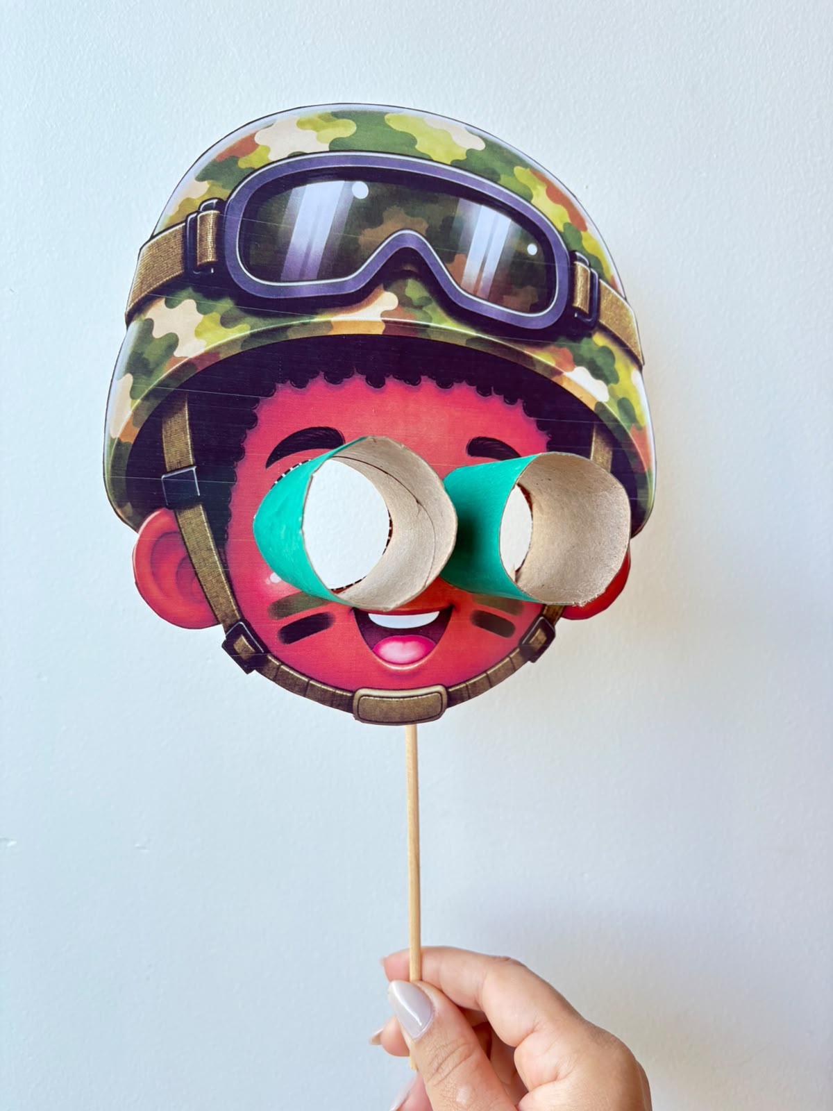 Máscara do soldado - Dia do Soldado + Brinde atividades - Imagem 11