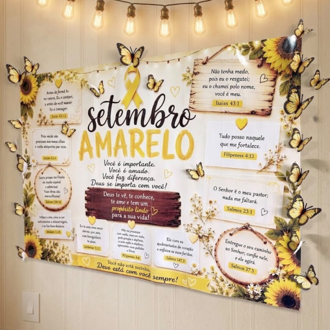 Banner Cristão Setembro Amarelo