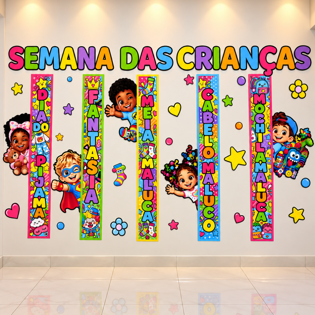 Painel Semana Das Crianças – A Diversão Chegou!