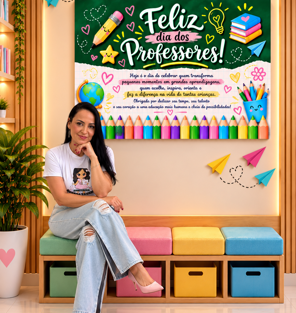 Painel Dia Dos Professores - Aviões